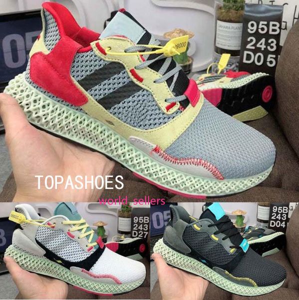 

2019 zx4000 futurecraft 4d zx 4000 futurecraft 4d alphaedge y3 men running shoes original designer brand sneakers black white size 40-45