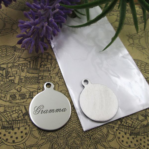 40pcs--"gramma"stainless steel charms more style for choosing diy charms pendants for necklace, Bronze;silver
40pcs--"gramma"stainless steel charms more style for choosing diy charms pendants for necklace, Bronze;silver