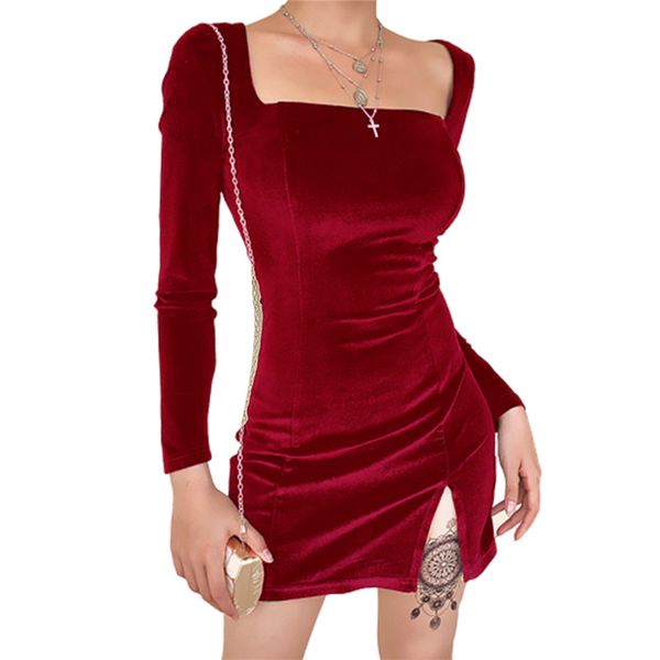 women fall winter bodycon party mini dress fashion fancy full sleeve split strapless off shoulder dresses elegant clothes femme, Black;gray
women fall winter bodycon party mini dress fashion fancy full sleeve split strapless off shoulder dresses elegant clothes femme, Black;gray