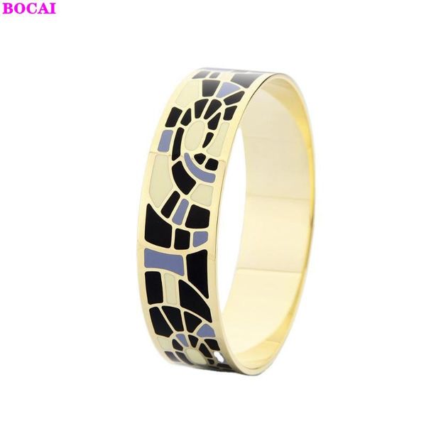 bocai new hand ornament jewelry cloisonne women's enamel bracelet 2020 fashion cloisonne enamel bracelet for women, Black
bocai new hand ornament jewelry cloisonne women's enamel bracelet 2020 fashion cloisonne enamel bracelet for women, Black