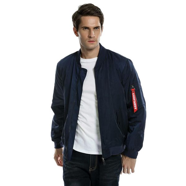 men's jackets men fashion long sleeve zip up bomber spring, autumn jacket women with casual, pockets patch casual zipper, Black;brown
men's jackets men fashion long sleeve zip up bomber spring, autumn jacket women with casual, pockets patch casual zipper, Black;brown