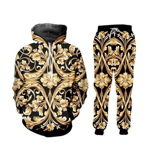 2020 новая мода мужская / женская gold flower забавный 3d печать повседневный hoodie + кальсоны tz011, Gray
2020 новая мода мужская / женская gold flower забавный 3d печать повседневный hoodie + кальсоны tz011, Gray