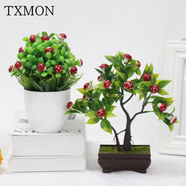 new artificial flower set fake flowers home living room office decoration small pomegranate tree mushroom tree plastic bonsai
new artificial flower set fake flowers home living room office decoration small pomegranate tree mushroom tree plastic bonsai