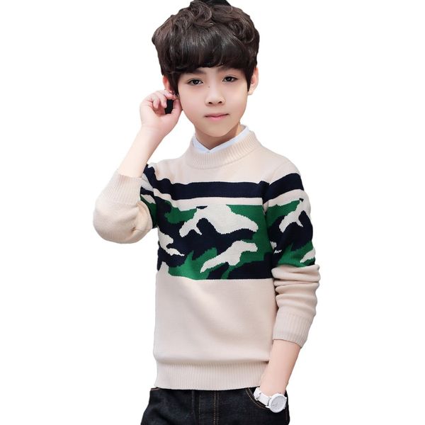 2019 winter children's sweater boy's knitting o-neck pullover sweater kids clothes winter keep warm cotton products clothing, Blue
2019 winter children's sweater boy's knitting o-neck pullover sweater kids clothes winter keep warm cotton products clothing, Blue