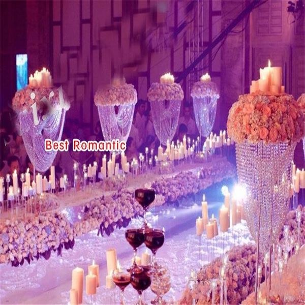 80cm(31") shiny oval shape crystal acrylic beaded wedding centerpieces flower stand table decor for wedding event party decoration
80cm(31") shiny oval shape crystal acrylic beaded wedding centerpieces flower stand table decor for wedding event party decoration