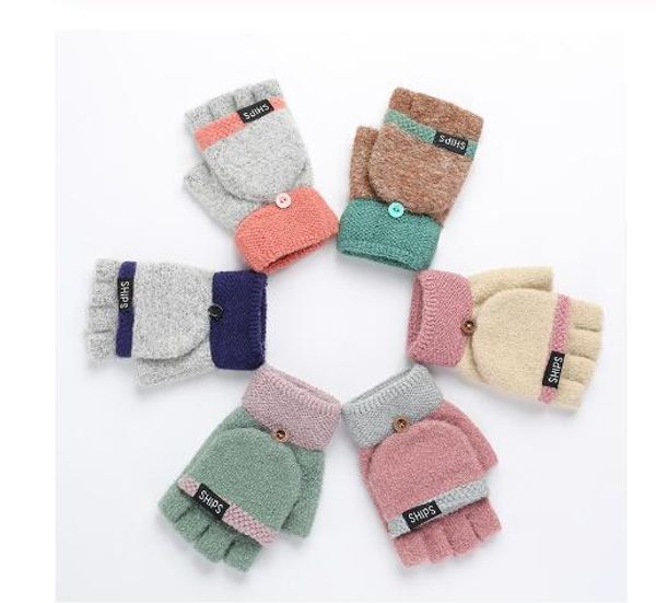 2019 knitted flip gloves winter warm wool flip gloves flocking warm knitted half-finger gloves for gril and women gb1326, Blue;gray
2019 knitted flip gloves winter warm wool flip gloves flocking warm knitted half-finger gloves for gril and women gb1326, Blue;gray