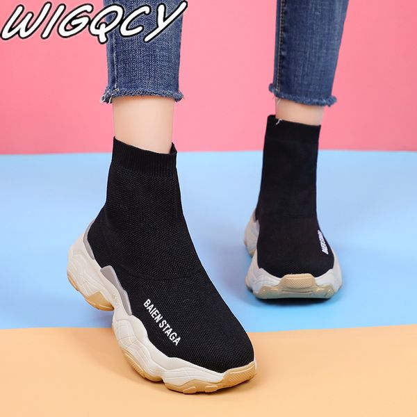 2019 new spring brand shoes women mesh breathable stretch fabric women flat shoes wedge round toe set foot casual womens, Black
2019 new spring brand shoes women mesh breathable stretch fabric women flat shoes wedge round toe set foot casual womens, Black