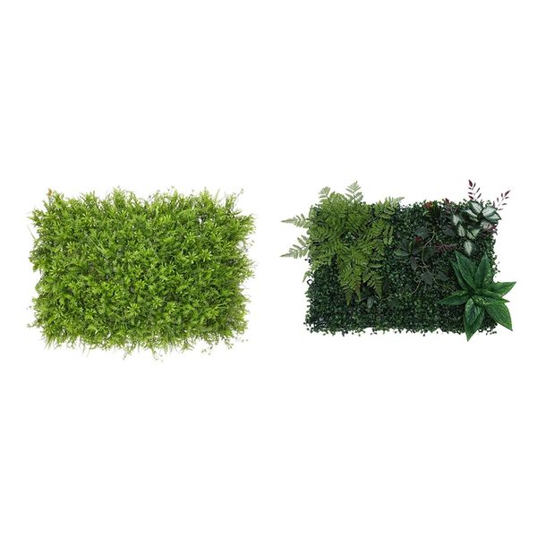 2pc 60x40cm artificial meadow artificial grass wall panel for wedding or home decorations - 5 style & green b
2pc 60x40cm artificial meadow artificial grass wall panel for wedding or home decorations - 5 style & green b
