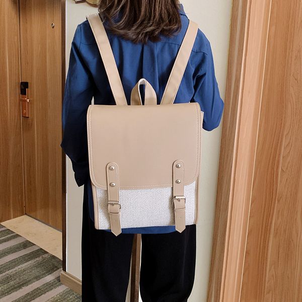 retro pu female bag 2020 new fashion wild women's backpack large capacity backpack student bag leisure travel pu
retro pu female bag 2020 new fashion wild women's backpack large capacity backpack student bag leisure travel pu