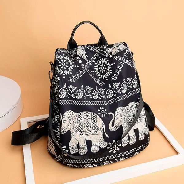 multifunctional anti-theft backpack women casual oxford elephant tree print fashion large capacity travel school shoulder bag
multifunctional anti-theft backpack women casual oxford elephant tree print fashion large capacity travel school shoulder bag