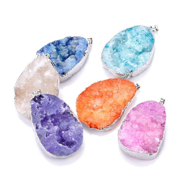natural agate pendant the geode clusters crystal buds ribbon necklace cave jewelry silver chocker chaveiro bijoux femme
natural agate pendant the geode clusters crystal buds ribbon necklace cave jewelry silver chocker chaveiro bijoux femme