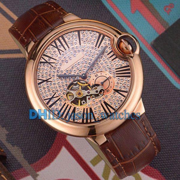 модные роскошные мужские часы ballon car diamond dial высококачественные механические часы с автоподзаводом коричневый кожаный ремешок дизай, Slivery;brown
модные роскошные мужские часы ballon car diamond dial высококачественные механические часы с автоподзаводом коричневый кожаный ремешок дизай, Slivery;brown