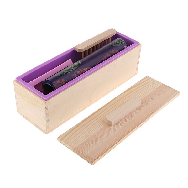 4 упаковка ручной работы прямоугольные мыло силиконовые формы с wood box для мыловарения, гибкие diy плесень инструмент для art craft мылова
4 упаковка ручной работы прямоугольные мыло силиконовые формы с wood box для мыловарения, гибкие diy плесень инструмент для art craft мылова