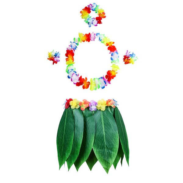 5pcs creative hawaii tropical hawaii costume leaves skirt grass skirt dance with garland for traval luau party
5pcs creative hawaii tropical hawaii costume leaves skirt grass skirt dance with garland for traval luau party