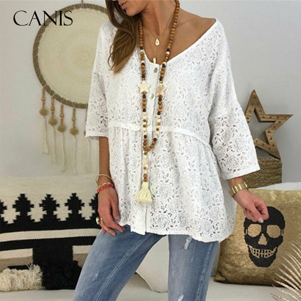 womens summer long sleeve lace slid blouse ruffle loose crew neck blouse shirt, White
womens summer long sleeve lace slid blouse ruffle loose crew neck blouse shirt, White