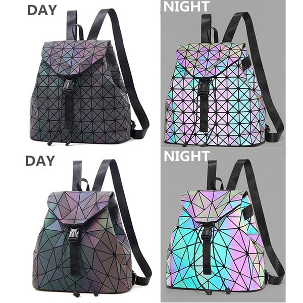 1pc luminous backpack women leather geometric backpacks diamond lattice drawstring backpacks holographic backpack purse 2018
1pc luminous backpack women leather geometric backpacks diamond lattice drawstring backpacks holographic backpack purse 2018