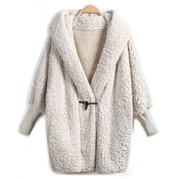 solid color women coats hooded single button ladies winter jackets fashion plush cardigan coat women's clothing, Black;brown
solid color women coats hooded single button ladies winter jackets fashion plush cardigan coat women's clothing, Black;brown