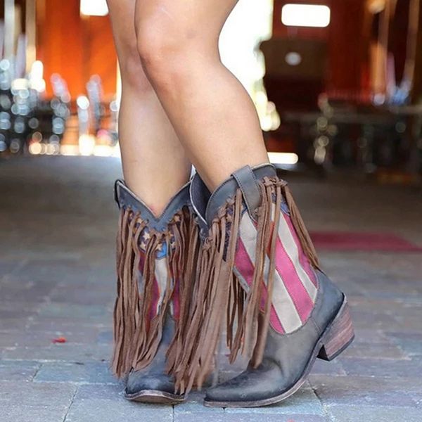 shujin retro fringe cowboy boots shoes women ethnic medium heel female western boots long tassel women shoes fashion footwear, Black
shujin retro fringe cowboy boots shoes women ethnic medium heel female western boots long tassel women shoes fashion footwear, Black