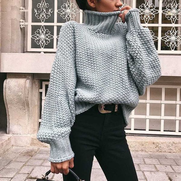 turtleneck winter 2019 knitted sweater women pullovers casual orange sweaters loose female jumpers, White;black
turtleneck winter 2019 knitted sweater women pullovers casual orange sweaters loose female jumpers, White;black