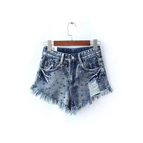 high waist denim shorts women fitness ripped rivet tassel fringe short jeans summer micro mini shorts black 2020, White;black
high waist denim shorts women fitness ripped rivet tassel fringe short jeans summer micro mini shorts black 2020, White;black