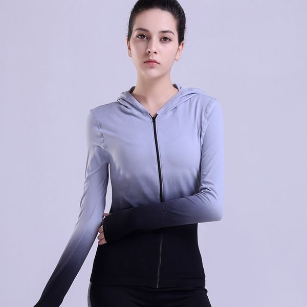 фитнес с капюшоном куртки hat zipper women t -shirt long arm толстовка бег йога куртка верхняя рубашка женская одежда спорт, White;red
фитнес с капюшоном куртки hat zipper women t -shirt long arm толстовка бег йога куртка верхняя рубашка женская одежда спорт, White;red