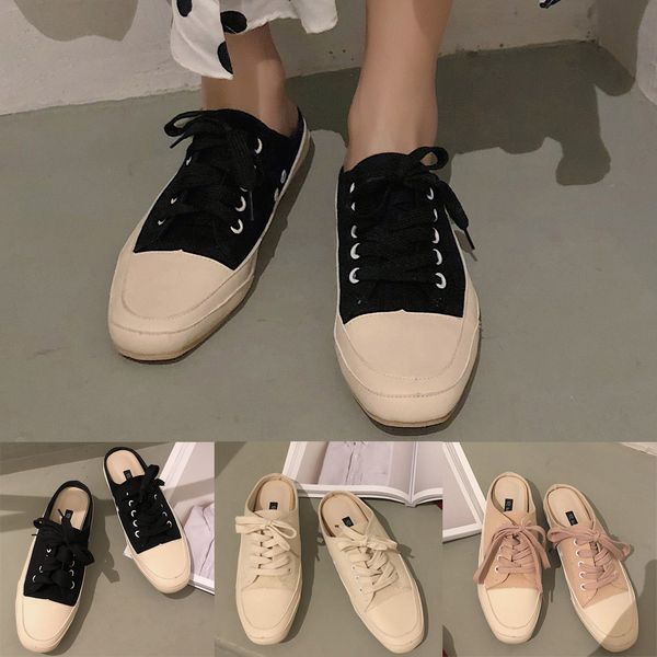 muqgew women slipper new fashion girls fotwear solid color flat cross-tied shoes square toe casual shoes slipper sandales femme, Black
muqgew women slipper new fashion girls fotwear solid color flat cross-tied shoes square toe casual shoes slipper sandales femme, Black