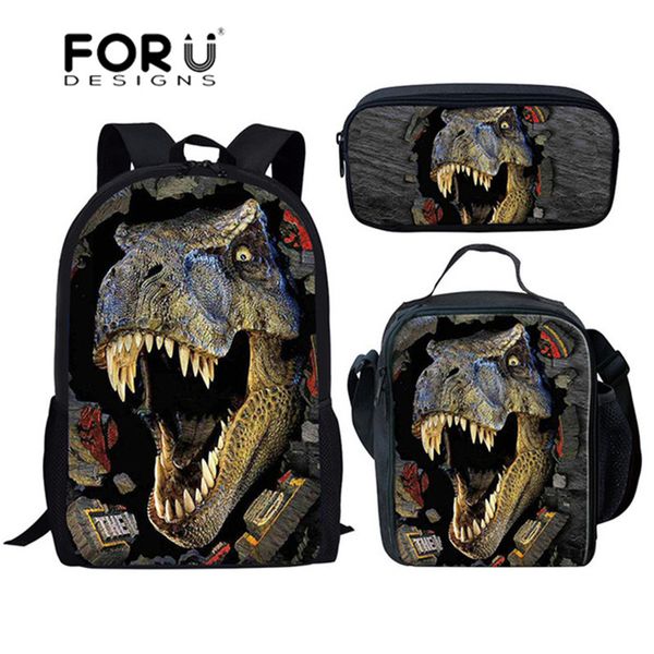 forudesigns dinosaur animal 3d printing set school bags for boys girls kids backpack teenager cool school backpacks schoolbag
forudesigns dinosaur animal 3d printing set school bags for boys girls kids backpack teenager cool school backpacks schoolbag