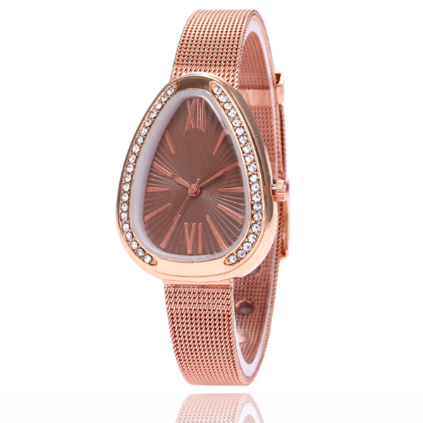 cross-border style stainless steel alloy bracelet watch amazon popular snake quartz watch, Slivery;brown
cross-border style stainless steel alloy bracelet watch amazon popular snake quartz watch, Slivery;brown