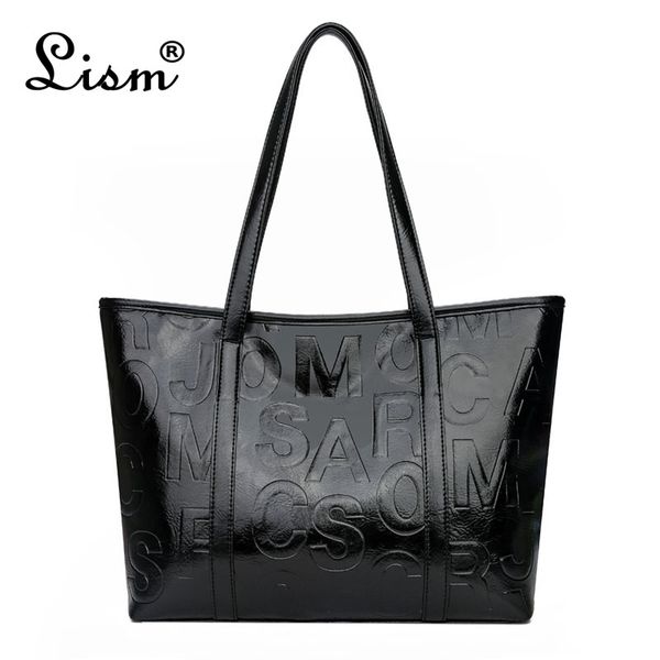 women's bag 2020 new large capacity tote bag letter handbag soft pu leather shoulder black main
women's bag 2020 new large capacity tote bag letter handbag soft pu leather shoulder black main