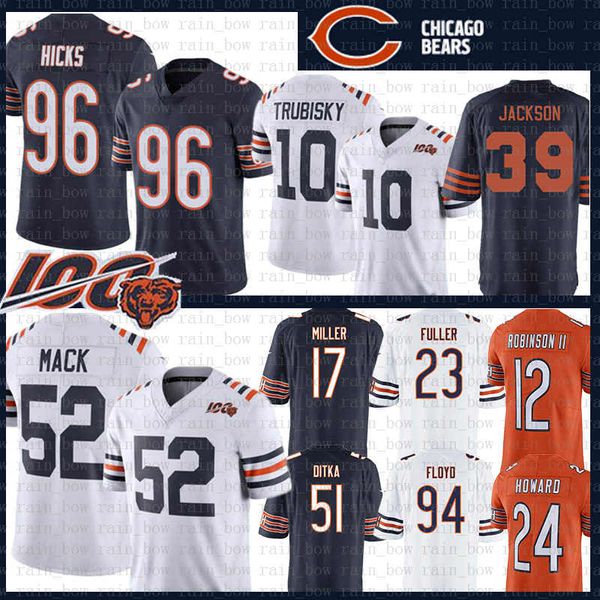 Chicago 96 Akiem Hicks Bear Jersey 39 Eddie Jackson Mack Trubisky 51 Butkus Ditka 24 Howard Allen Robinson II Anthony Miller Fuller
Chicago 96 Akiem Hicks Bear Jersey 39 Eddie Jackson Mack Trubisky 51 Butkus Ditka 24 Howard Allen Robinson II Anthony Miller Fuller