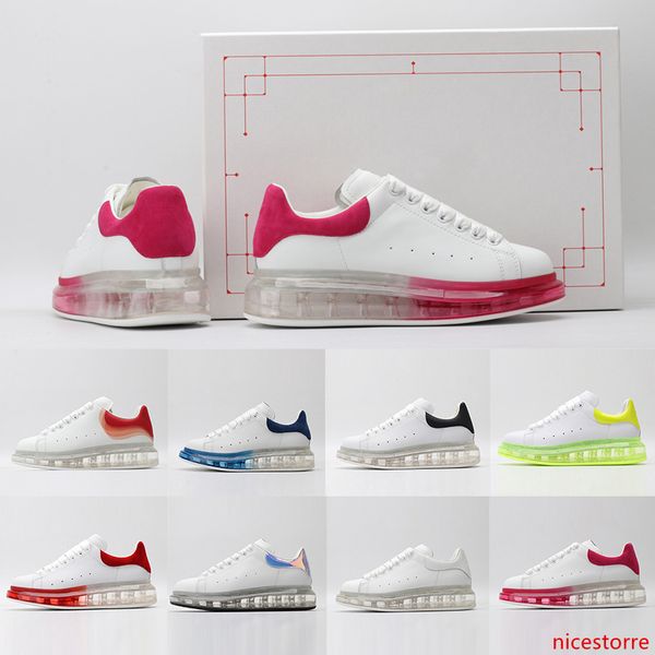 2020 new leather cushion crystal luxury women brand men white running shoes red womens mens low cut flatform designers sports sneakers 
2020 new leather cushion crystal luxury women brand men white running shoes red womens mens low cut flatform designers sports sneakers