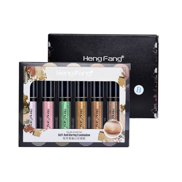hengfang6pcs/set liquid eyeshadow easy dye glittering women waterproof eyeshadow smooth brush girl makeup supplies
hengfang6pcs/set liquid eyeshadow easy dye glittering women waterproof eyeshadow smooth brush girl makeup supplies