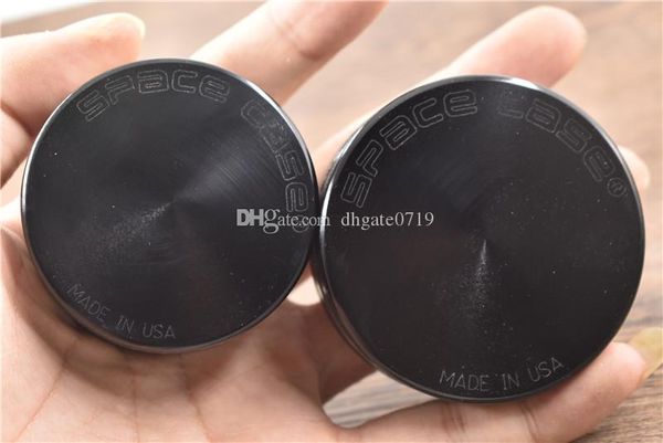 dhl wholesale black 55mm/63mm 2parts cnc aluminum space case smoke grinder metal herbal herb tobacco grinder
dhl wholesale black 55mm/63mm 2parts cnc aluminum space case smoke grinder metal herbal herb tobacco grinder