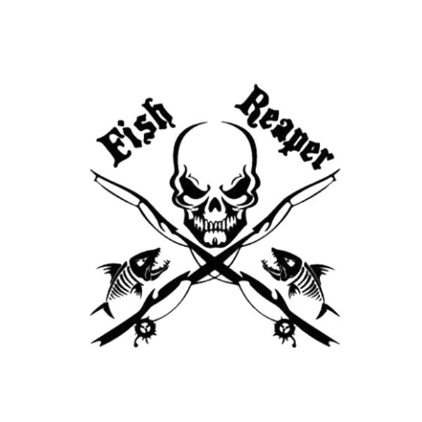 17.8*16.7cm skull fishing reaper pattern car sticker fuel tank cover window motorcycle decal handsome and cool stickers
17.8*16.7cm skull fishing reaper pattern car sticker fuel tank cover window motorcycle decal handsome and cool stickers