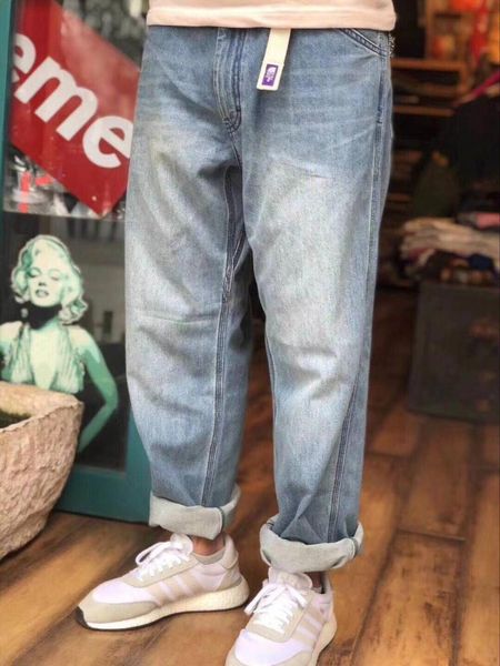 tannin purple red ear mark for heavy wash water do old loose vintage japanese light color denim trousers troupe, male, Blue
tannin purple red ear mark for heavy wash water do old loose vintage japanese light color denim trousers troupe, male, Blue