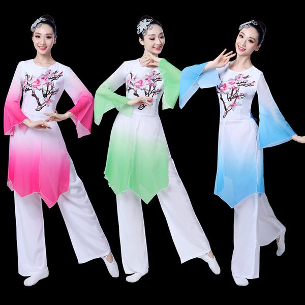 hanfu classical dance costume female elegant fan dance performance costume chinese folk for woman, Black;red
hanfu classical dance costume female elegant fan dance performance costume chinese folk for woman, Black;red
