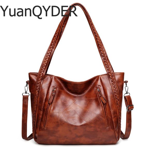 vintage women big handbags high capacity soft leather large pocket shoulder bags ladies 2020 woven shoulder strap big black tote
vintage women big handbags high capacity soft leather large pocket shoulder bags ladies 2020 woven shoulder strap big black tote