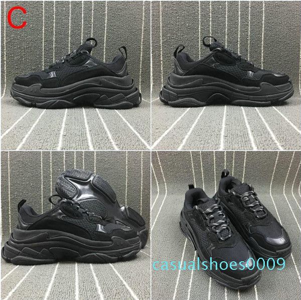 2019 new fashion paris triple-s designer shoes low platform sneakers triple s mens casual women designer casual sports trainers zapatos 09c, Black
2019 new fashion paris triple-s designer shoes low platform sneakers triple s mens casual women designer casual sports trainers zapatos 09c, Black