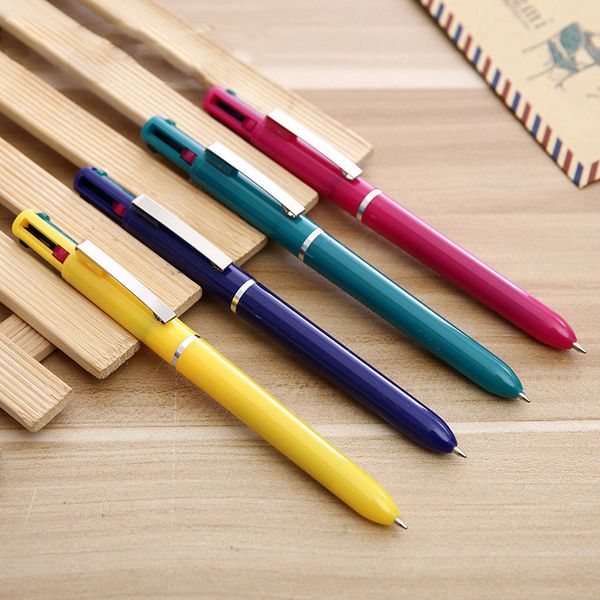Creative 4 Color Refill Gift Ballpoint Pen Fine Plastic Press the Pens With Clip School Office Supplies Stationery, Multi-colored
Creative 4 Color Refill Gift Ballpoint Pen Fine Plastic Press the Pens With Clip School Office Supplies Stationery, Multi-colored