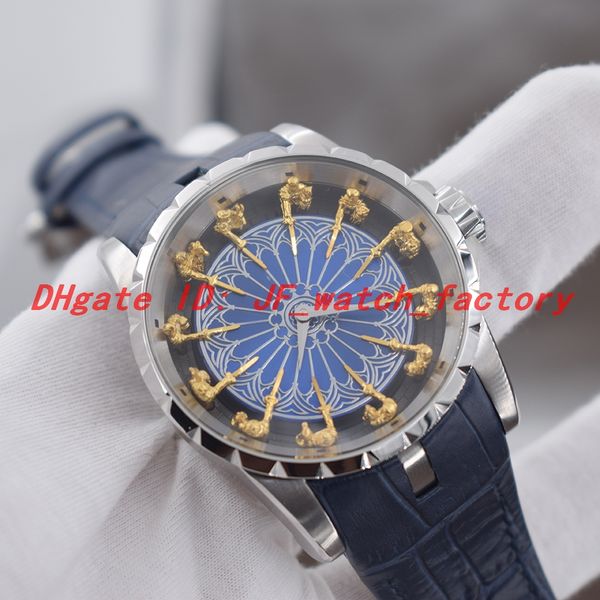 knights of the round table men montre de luxe rddbex0511 automatic mechanical movement designer watches blue leather strap 45mm, Slivery;brown
knights of the round table men montre de luxe rddbex0511 automatic mechanical movement designer watches blue leather strap 45mm, Slivery;brown