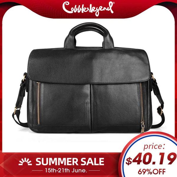 cobbler legend men briefcase business office bag genuine leather shoulder messenger bags 14 inch laphandbag 2020
cobbler legend men briefcase business office bag genuine leather shoulder messenger bags 14 inch laphandbag 2020