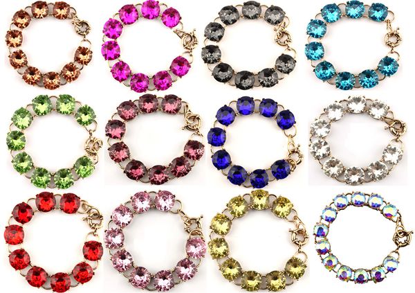 trendy 1.5cm roundell faceted glass crystal dot bracelet for women vintage bright colors rhinestones statement bracelets bangles jewelry, Golden;silver
trendy 1.5cm roundell faceted glass crystal dot bracelet for women vintage bright colors rhinestones statement bracelets bangles jewelry, Golden;silver