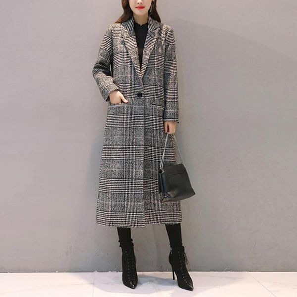 переверните воротник пальто женщины темперамент плед тенденция моды с длинным рукавом шерстяного outwear простых щедрые свободные длинные ou, Black
переверните воротник пальто женщины темперамент плед тенденция моды с длинным рукавом шерстяного outwear простых щедрые свободные длинные ou, Black