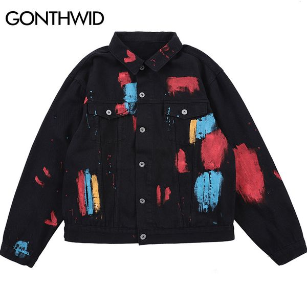 gonthwid hip hop ink graffiti print denim jackets streetwear men hipster casual punk rock jeans coats men fashion outwear, Black;brown
gonthwid hip hop ink graffiti print denim jackets streetwear men hipster casual punk rock jeans coats men fashion outwear, Black;brown