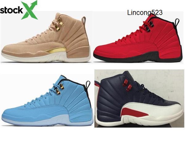 new 12 12s vachetta tan wheat men women basketball shoes bulls red unc university blue college navy sneakers with box, Black
new 12 12s vachetta tan wheat men women basketball shoes bulls red unc university blue college navy sneakers with box, Black