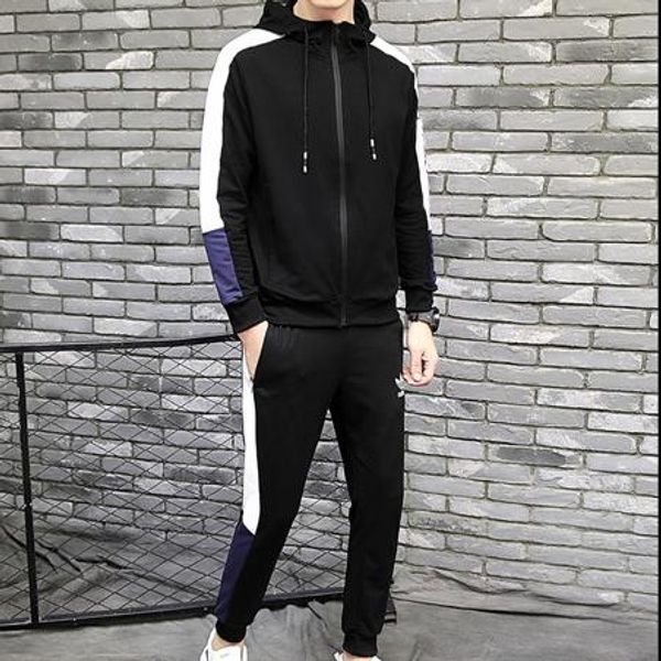 2020 new designer men tracksuits casual suits for men sports brand jackets pants zipper hoodies print letter strip spring sets, Gray
2020 new designer men tracksuits casual suits for men sports brand jackets pants zipper hoodies print letter strip spring sets, Gray