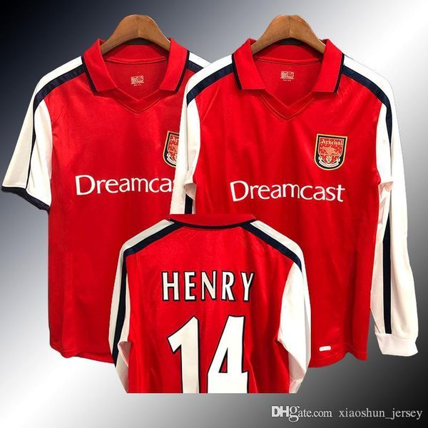 henry home 02 04 retro soccer jersey red vantage jersey retor jerseys gunners shirts bergkamp wiltord gilberto cole campbell henry, Black
henry home 02 04 retro soccer jersey red vantage jersey retor jerseys gunners shirts bergkamp wiltord gilberto cole campbell henry, Black