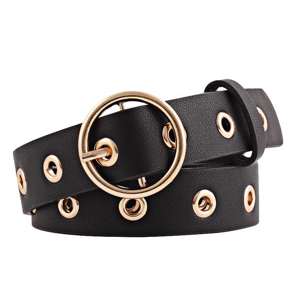 women leather belt round metal pin buckle circle belts brand fashion punk o ring for women belt m043, Black;brown
women leather belt round metal pin buckle circle belts brand fashion punk o ring for women belt m043, Black;brown