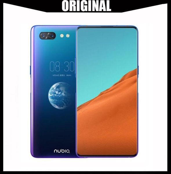 

ZTE Nubia X мобильный телефон 8GB/128 / 256GB Snapdragon 845 Octa Core 6.26 + 5.1 " двойной экран 16 + 24MP камера 3800mah отпечатков пальцев телефон