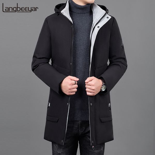 2019 thick winter fashion brand jackets mens long korean streetwear parka quilted jacket warm puffer bubble coats mens clothing, Black
2019 thick winter fashion brand jackets mens long korean streetwear parka quilted jacket warm puffer bubble coats mens clothing, Black